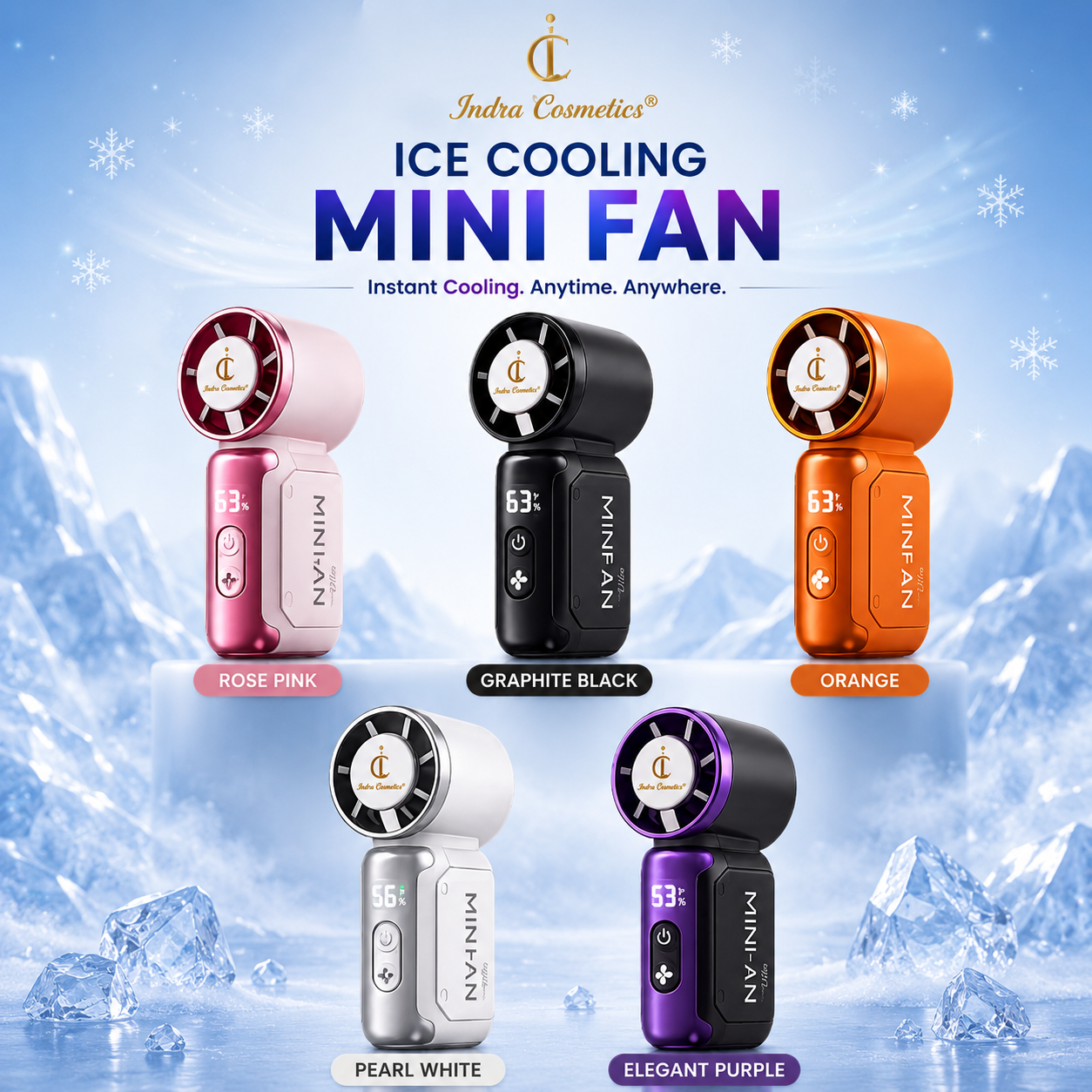 MAKEUP MINI ICE FAN