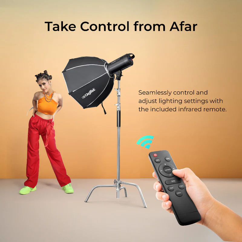 Digitek Lite (DCL-250 WBC) Combo BI Color Continuous LED Light for MAKEUP ARTISTS AND STUDIO