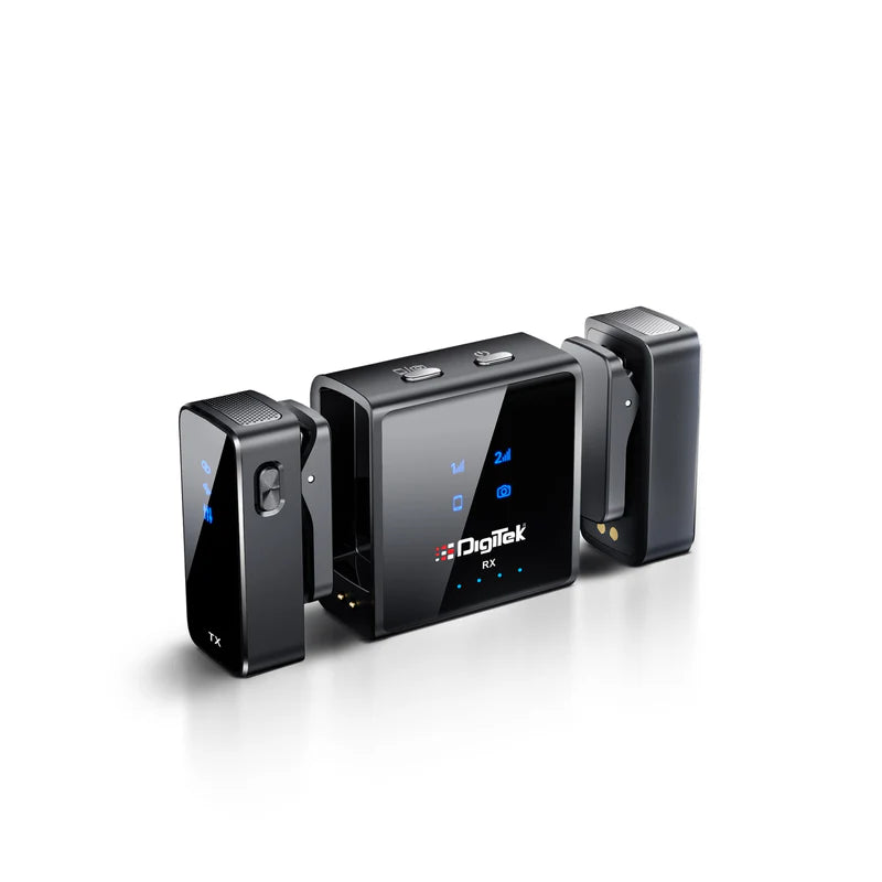 DIGITEK® (DWM-117) 2-in-1 Wireless Microphone